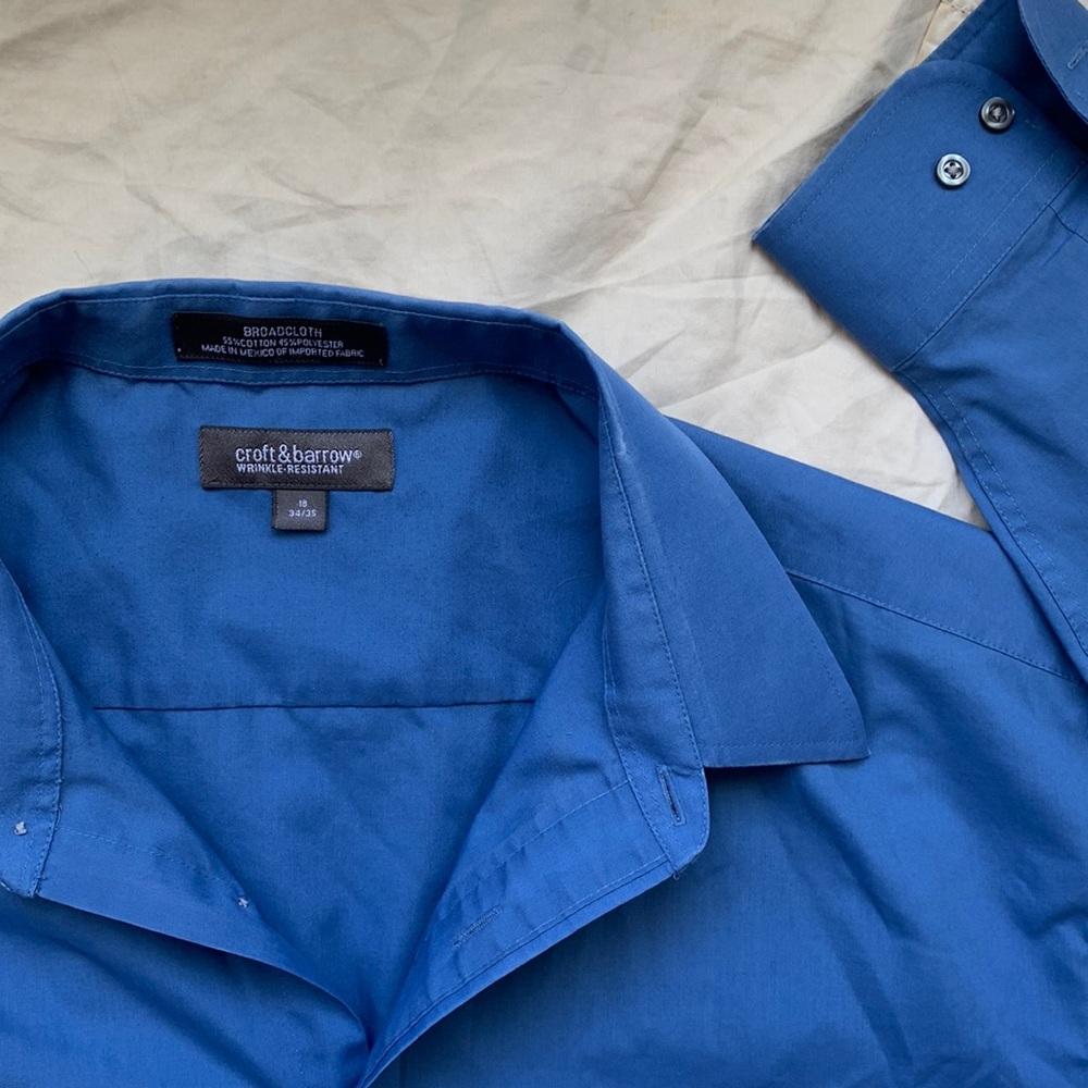 Wrinkle Resistant Button up